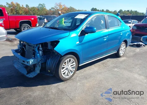 2022 Mitsubishi Mirage G4 Black Edition/Es/Le из США, поврежденный, VIN ML32FUFJ6NHF09331